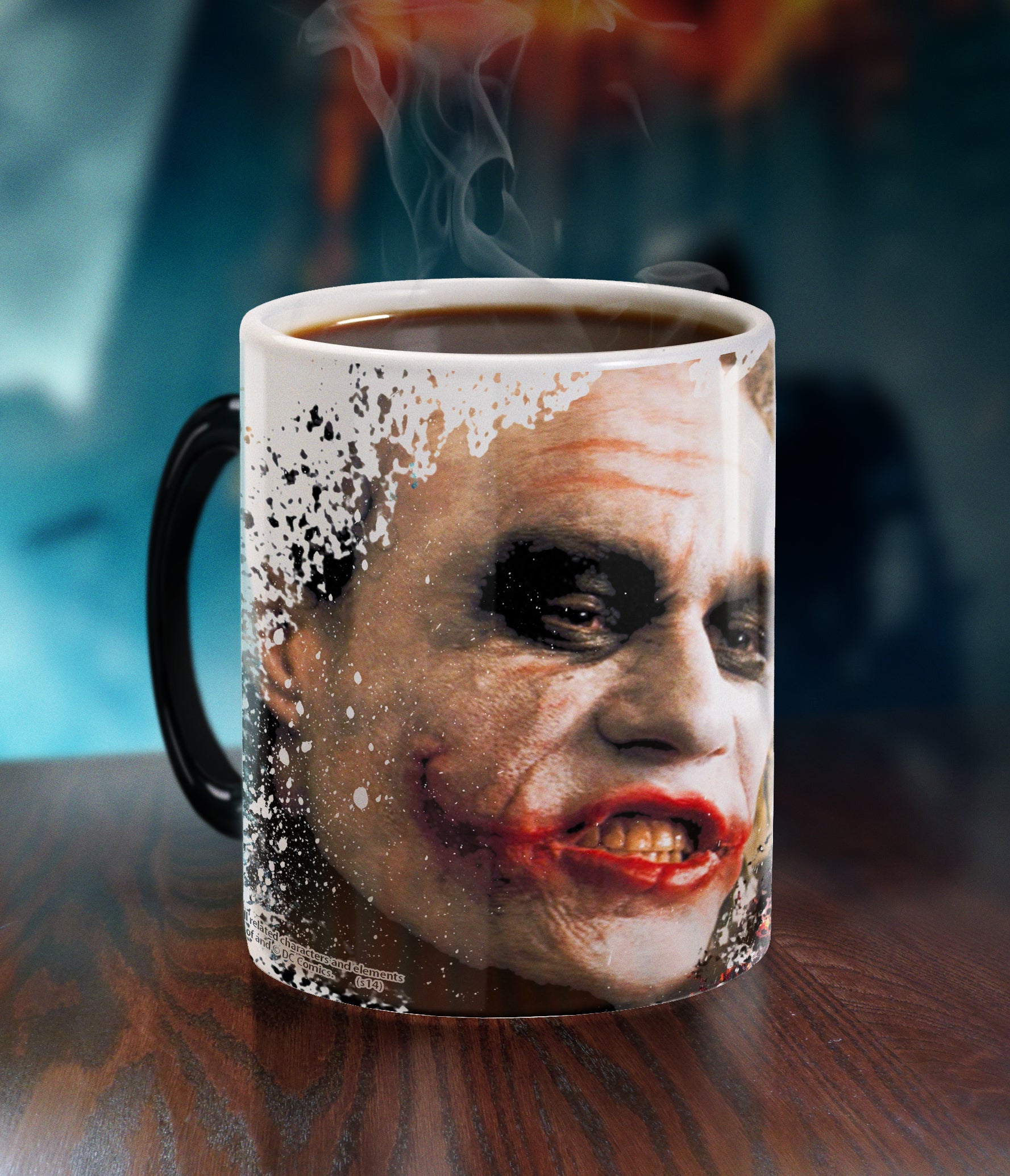 DC Comics (Batman: The Dark Knight Trilogy: The Joker) Morphing Mugs® Heat-Sensitive Mug MMUG053